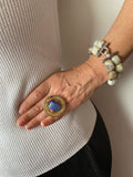2-strand moonstone bracelet - Agau Gioielli