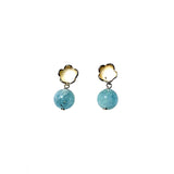 Silver earrings with pendant - Agau Gioielli