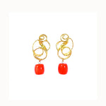 Florentine Ribbon Earrings - Agau Gioielli