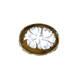 Big signet ring with cameo model 0400 - Agau Gioielli