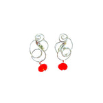 Florentine Ribbon Earrings - Agau Gioielli