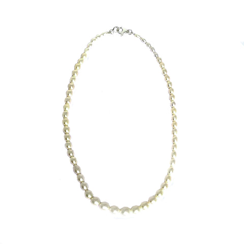 Freshwater necklace pearls - Agau Gioielli