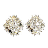 Comet' earrings in silver model 0337