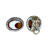 Silver earrings with cameos model 0398 - Agau Gioielli