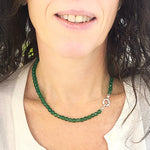 Agate necklace model 0824 - Agau Gioielli