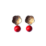 Earrings Salerno collection with stone - Agau Gioielli
