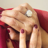 Rose ring - Agau Gioielli
