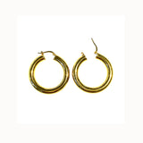 Silver hoop earrings - Agau Gioielli