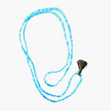 Gemstone necklace with tuft model 0939 - Agau Gioielli