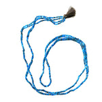Gemstone necklace with tuft model 0939 - Agau Gioielli