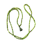 Gemstone necklace with tuft model 0939 - Agau Gioielli