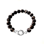 Brown mother-of-pearl bracelet model 0941 - Agau Gioielli