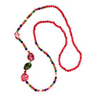 Long stone necklaces model 0625 - Agau Gioielli