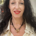 Natural agate necklace model 0627 - Agau Gioielli