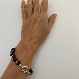 Brown mother-of-pearl bracelet model 0941