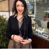 Mother-of-pearl necklace model 0855