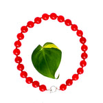 Jade ball necklace in different colours - Agau Gioielli