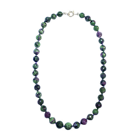 Zoisite necklace model 0798 - Agau Gioielli