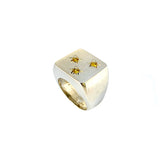 Stars seal ring - Agau Gioielli