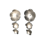Salerno earrings with 3 flowers - Agau Gioielli