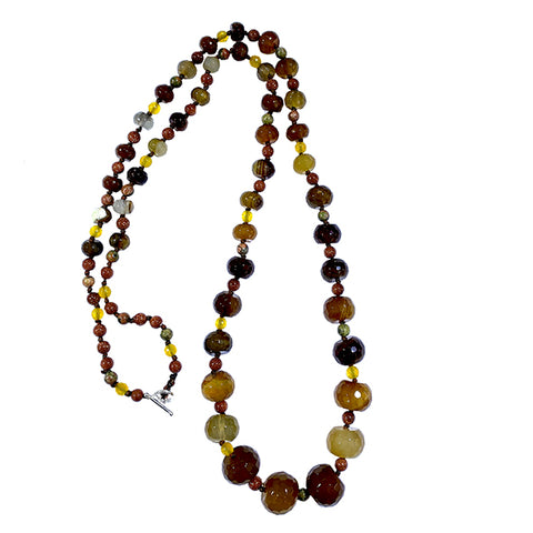 Long graded necklace - Agau Gioielli