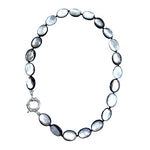 Necklace grey mother-of-pearl model 0949 - Agau Gioielli