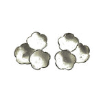 Earrings with three flowers Salerno collection model 0291 - Agau Gioielli