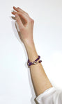 Amitrine two-turn stones bracelet - Agau Gioielli