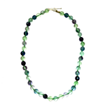 Fluorite necklace - Agau Gioielli