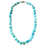 Larimar necklace 1 quality - Agau Gioielli