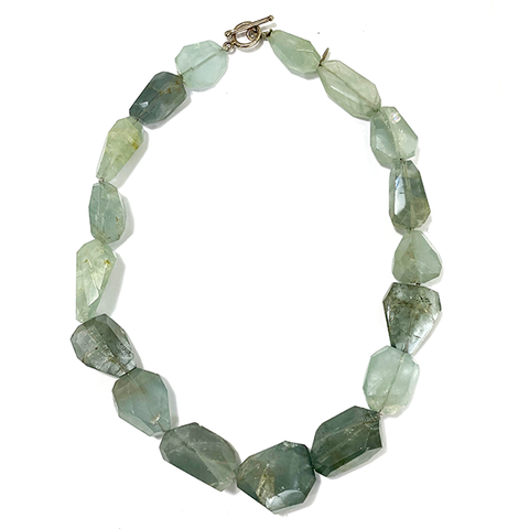 Aquamarine necklace - Agau Gioielli
