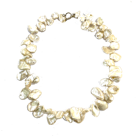 Necklace with chip pearls NEW! - Agau Gioielli