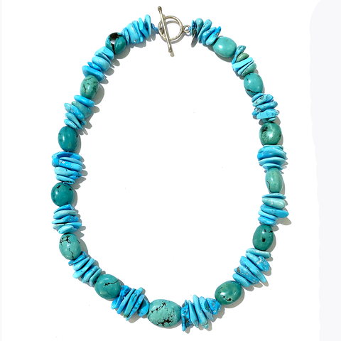 Natural turquoise necklaces - Agau Gioielli